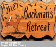 carved signs
