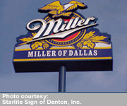 pole signs